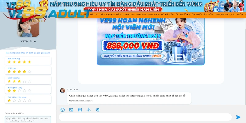 Nhiều dịch vụ chuyên nghiệp tại nhà cái VZ99 Nhiều dịch vụ chuyên nghiệp tại nhà cái VZ99