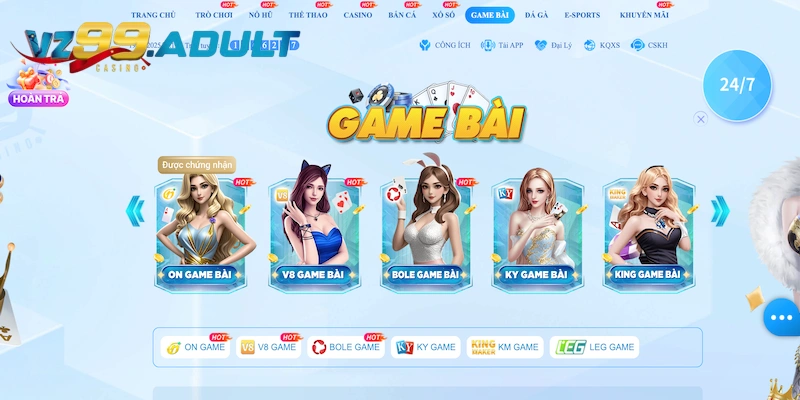 VZ99 với nhiều trò chơi đánh bài hấp dẫn VZ99 với nhiều trò chơi đánh bài hấp dẫn